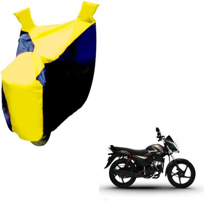 AUTYLE Two Wheeler Cover for Mahindra(Pantero, Black, Yellow)