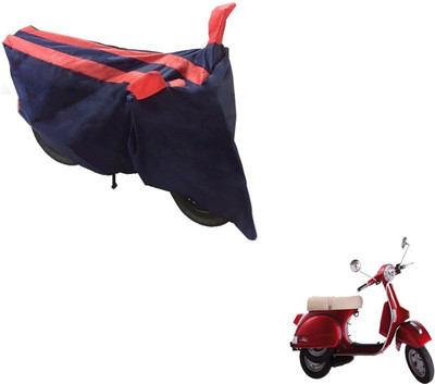 NIKS Two Wheeler Cover for LML(Star Euro, Black, Orange)