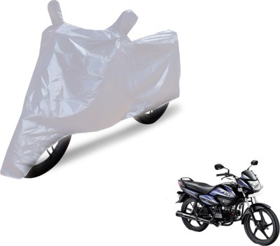 NIKS Two Wheeler Cover for Hero(Splendor NXG, Silver)