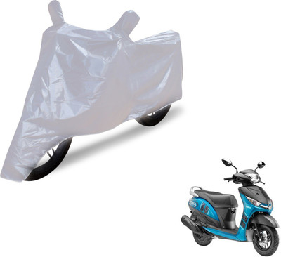NIKS Two Wheeler Cover for Yamaha(Alpha, Silver)