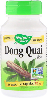 

Nature's Way Dong Quai, Root, 565 mg, 100 Vegetarian Capsules(100 No)