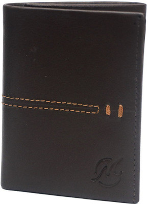 

Modello Crafts Men Casual Brown Genuine Leather Wallet(10 Card Slots), Dark tan