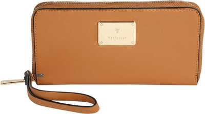 

Van Heusen Women Brown Artificial Leather Wallet(6 Card Slots)