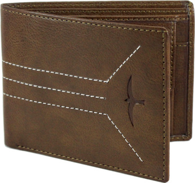 

BULLFINCH Men Formal, Casual Brown Genuine Leather Wallet(3 Card Slots)