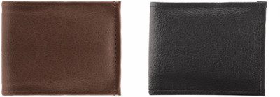 

Quaffor Boys Brown, Black Artificial Leather Wallet(3 Card Slots), Black;brown