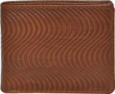 

Peseta Men Tan Genuine Leather Wallet(3 Card Slots)