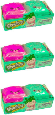 

Shopkins Season 5 Blind Backpacks, 3-Pack (Six(Multicolor)