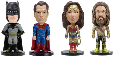 

Funko Wacky Wobbler: Batman vs Superman - Minis Action Figure (4 Pack)(Multicolor)