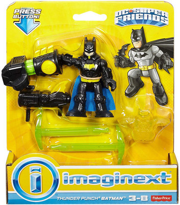 

Fisher-Price Imaginext DC Super Friends, Thunder Punch Batman(Black)