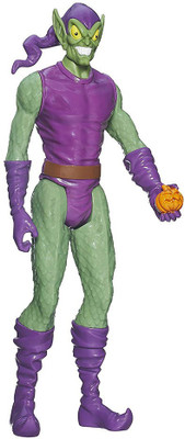 Spiderman Marvel Ultimate Hero Series Green Goblin Figure, 12"(Green)