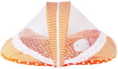 

Aayat Kids Luxury Bedding with Insects Protector Net X95 New Born Well Cushioned Crib(Fabric, Multicolor)