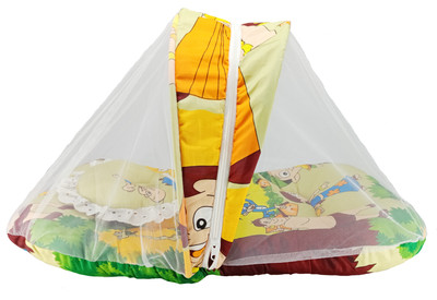 

Aayat Kids Luxury Bedding with Insects Protector Net X24 New Born Well Cushioned Crib(Fabric, Multicolor)