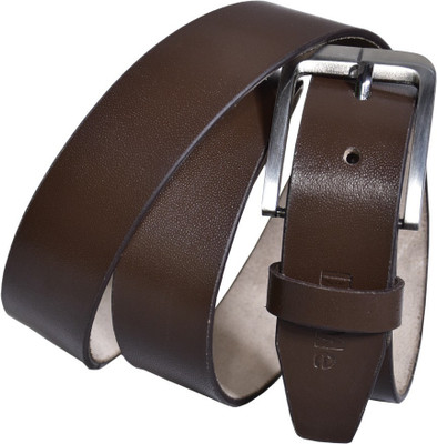 

DizMe Men Casual, Formal Brown Genuine Leather Belt