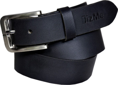 

DizMe Men Casual, Formal Black Genuine Leather Belt