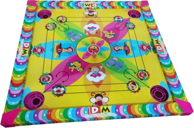

dm Carrom Board 2 In One 17/17 Board Game