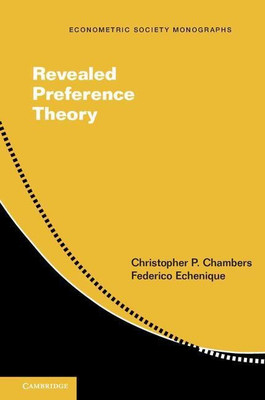 Revealed Preference Theory(English, Hardcover, Chambers Christopher P.)