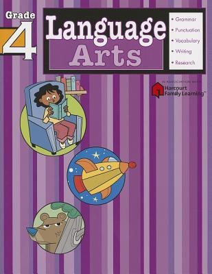 Language Arts: Grade 4 (Flash Kids Harcourt Family Learning)(English, Paperback, unknown)