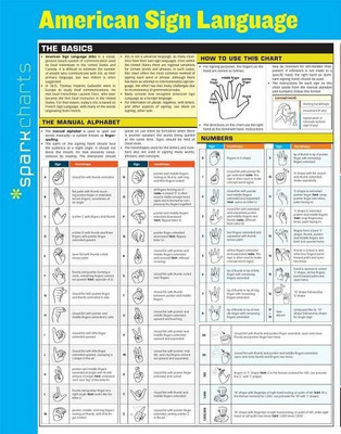 American Sign Language SparkCharts(English, Hardcover, SparkNotes)