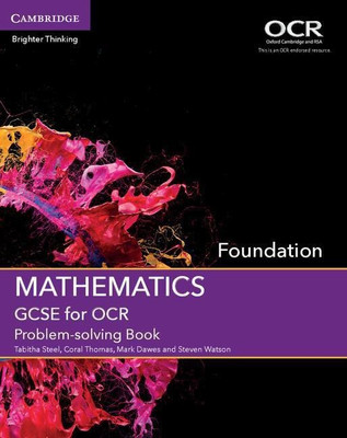 GCSE Mathematics for OCR Foundation Problem-solving Book(English, Paperback, Steel Tabitha)