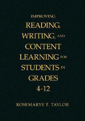 Improving Reading, Writing, and Content Learning for Students in Grades 4-12(English, Hardcover, unknown)