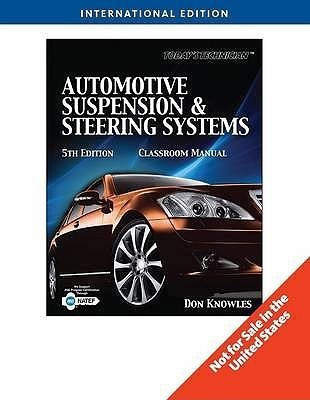 Today's Technichian: Automotive Suspension & Steering, International Edition(English, Paperback, Knowles Don)