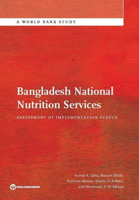 Bangladesh national nutrition services(English, Paperback, World Bank Kuntal K)