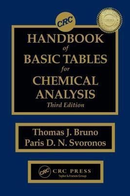 CRC Handbook of Basic Tables for Chemical Analysis(English, Hardcover, Bruno Thomas J.)