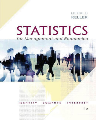 Statistics for Management and Economics + XLSTAT Bind-in(English, Hardcover, Keller Gerald)