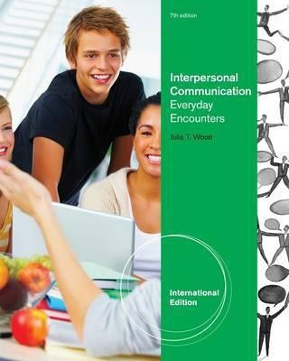 Interpersonal Communication(English, Paperback, Wood Julia)
