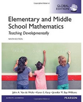 Elementary and Middle School Mathematics: Teaching Developmentally, Global Edition(English, Mixed media product, Van de Walle John)