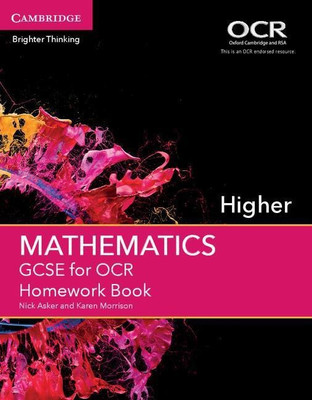 GCSE Mathematics for OCR Higher Homework Book(English, Paperback, Asker Nick)