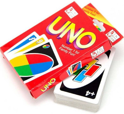 

Starsky UNO Playing Flash Cards For Kids Party Table Fun Games (Multicolor)(Multicolor)