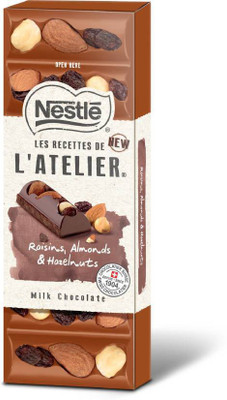 

Nestle Les Recettes de l'Atelier Raisins Almonds Hazelnuts Bars(100 g)