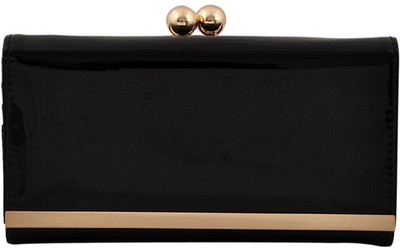 

Lada Casual Black Clutch