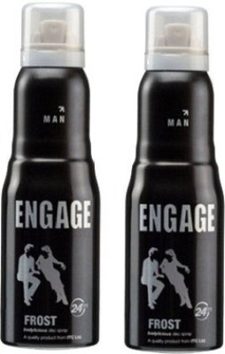 

Engage Frost + Frost Deodorant Spray - For Men(150 ml, Pack of 2)