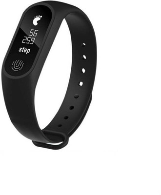 

MOBIASHTA M2 Fitness Band with Heart Rate Sesnsor, Calorie Tracker, Steo Count, Alarm Fitness Band(Black, Pack of 1)