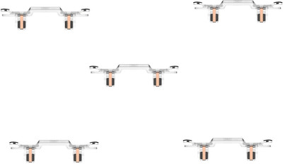 

ROQ Set of 5 Transparent PUBG Sensitive Shoot/Aim Buttons L1 R1 Trigger Mobile Game Controller for Andriod & IOS Metal Gaming Accessory Kit(White, For Android, iOS)