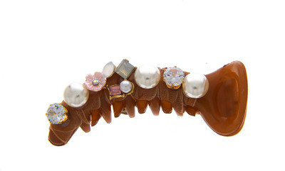 

Anuradha Art Jewellery Party Wear Banana Clip Banana Clip(Multicolor)