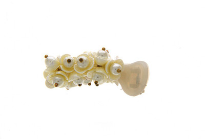 

Anuradha Art Jewellery Party Wear Banana Clip Banana Clip(White)