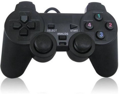 

Deals Destination Plug & Play Vibrating USB Gamepad Controller Remote Joystick(Black, For PC, Mac OS)