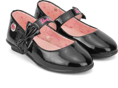 

Barbie Girls Velcro Ballerinas(Black