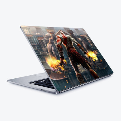 

Gifty Ads PVC Coated Laptop Skin Vinyl Stickers || God of War Skin Sticker || Suitable with All Laptops (15.6 x 11.6 inches) Vinyl Laptop Decal 15.6