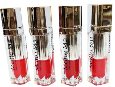 

Make Line Matte Me Lipstick 4 Pcs(Malticolor)
