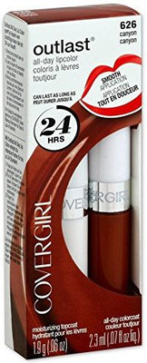 

Cover Girl Outlast All Day Lipcolor, Canyon 626 1 Ea(Multicolor)