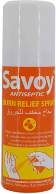 

Savoy Antiseptic Burn Relief Spray - 50ml(50 ml)