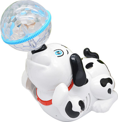 YIJUN Dancing Dog with 3d lighting and Music(Multicolor)
