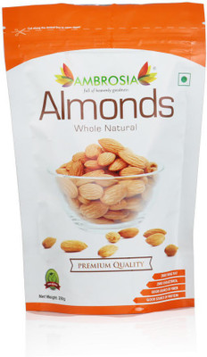 

AMBROSIA PREMIUM CALIFORNIA ALMONDS (3*250 gm) Almonds(750 g, Vacuum Pack)