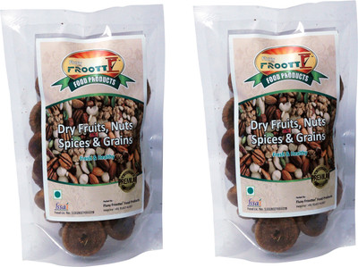 

FLUXYFROOTTR SWEET FIGS |COMBO| FIGS DRIED (Pack of 2)_250 GM EACH Figs, Figs(500 g, Pouch)