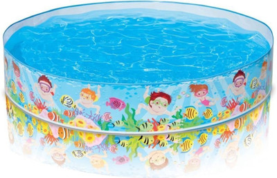 

Royal Collections Beautiful 8 Feet Inflatable Swimming Pool (Multicolor)(Multicolor)