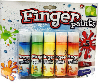 

Era Innovative Gifting My First Set of 5 Finger Paint Kit, Washable Paint, Gifts,Return Kids for Kids, Toddlers(Set of 5, Multicolor)